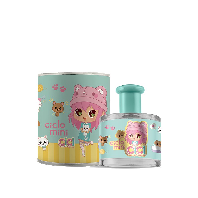Ciclo Mini Cici Zoe Perfume Infantil Água de Colônia 100ml Shopee