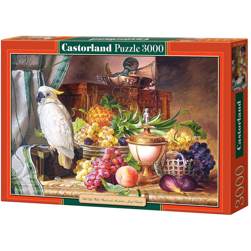 Quebracabeça 3000pecas Puzzle Importado Mesa De Frutas Castorland (Caixa Avariada) Shopee