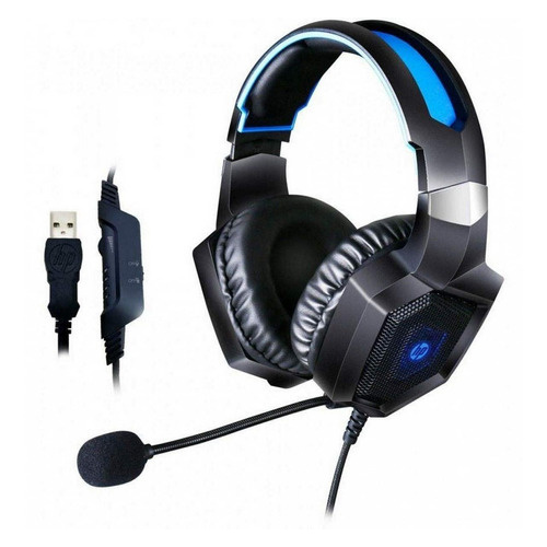 Headset Gamer Hp H320gs Led 7.1 Surround Drivers 50mm Shopee Brasil
