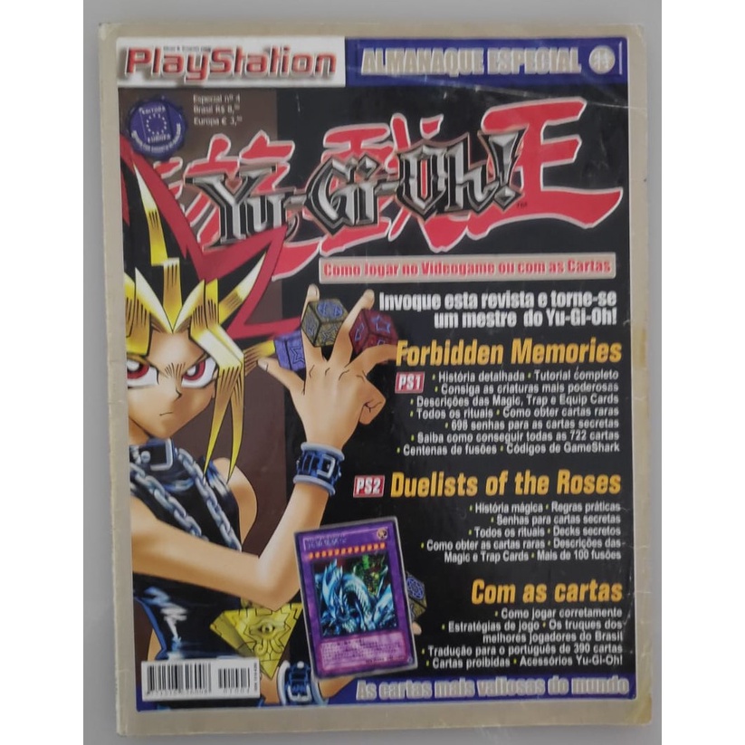 Revista Dicas & Truques Playstation Almanaque Especial 4 YuGiOh