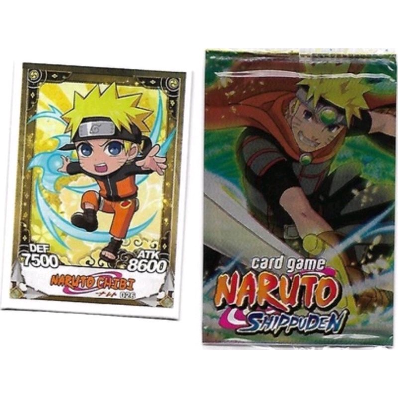 KIT 40 CARDS NARUTO/ 40 CARTINHAS NARUTO / 10 PACOTINHOS NARUTO / BATE
