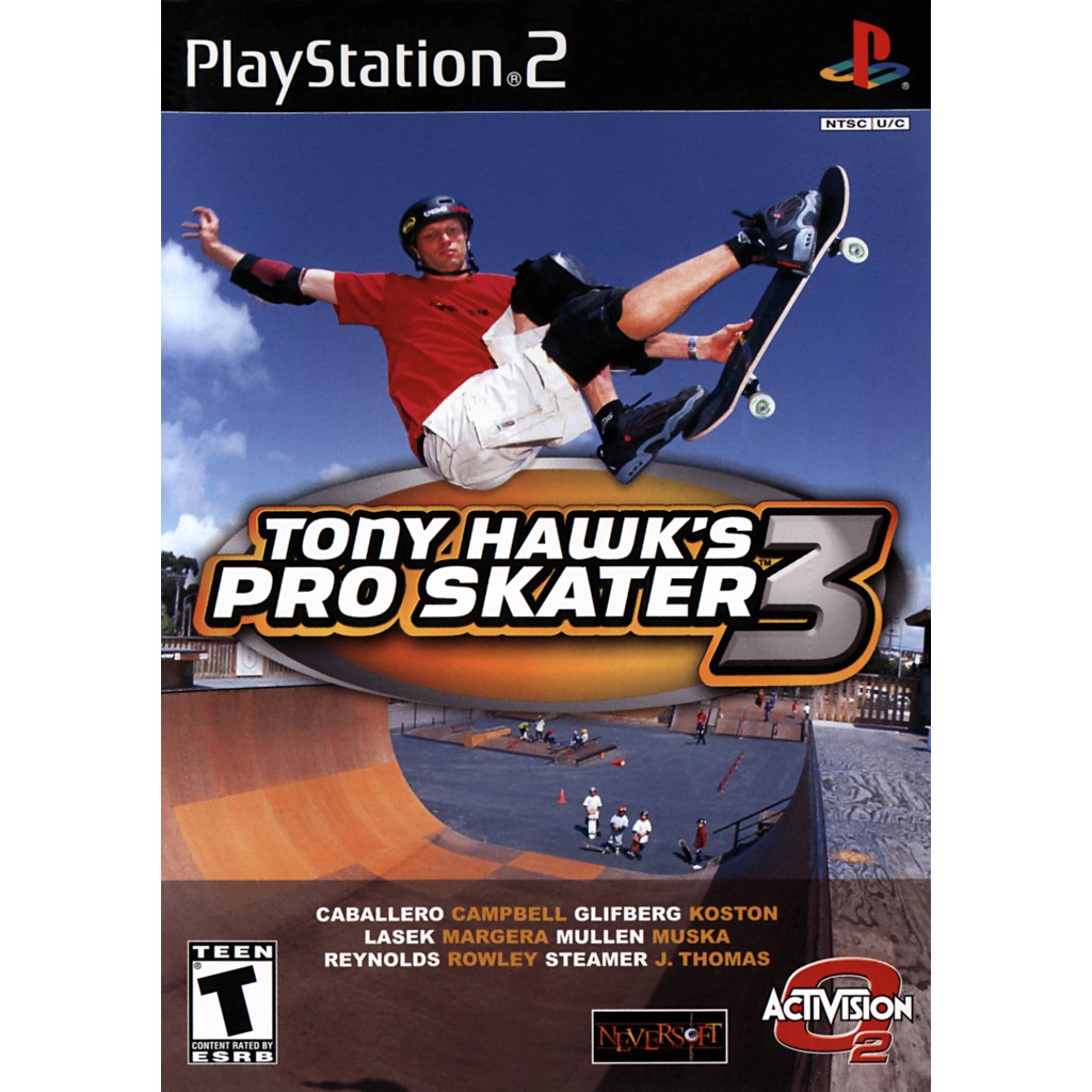Tony Hawks Pro Skater 3 jogo playstation ps2 Shopee Brasil