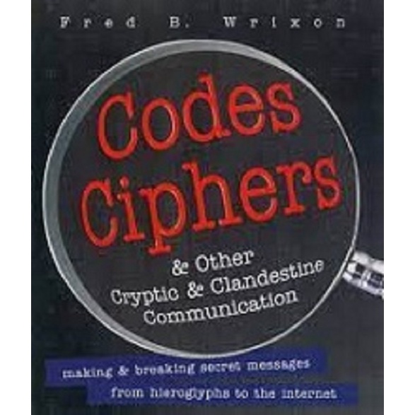 Codes, Ciphers, Secrets, and Cryptic Communication Fred B. Wrixon