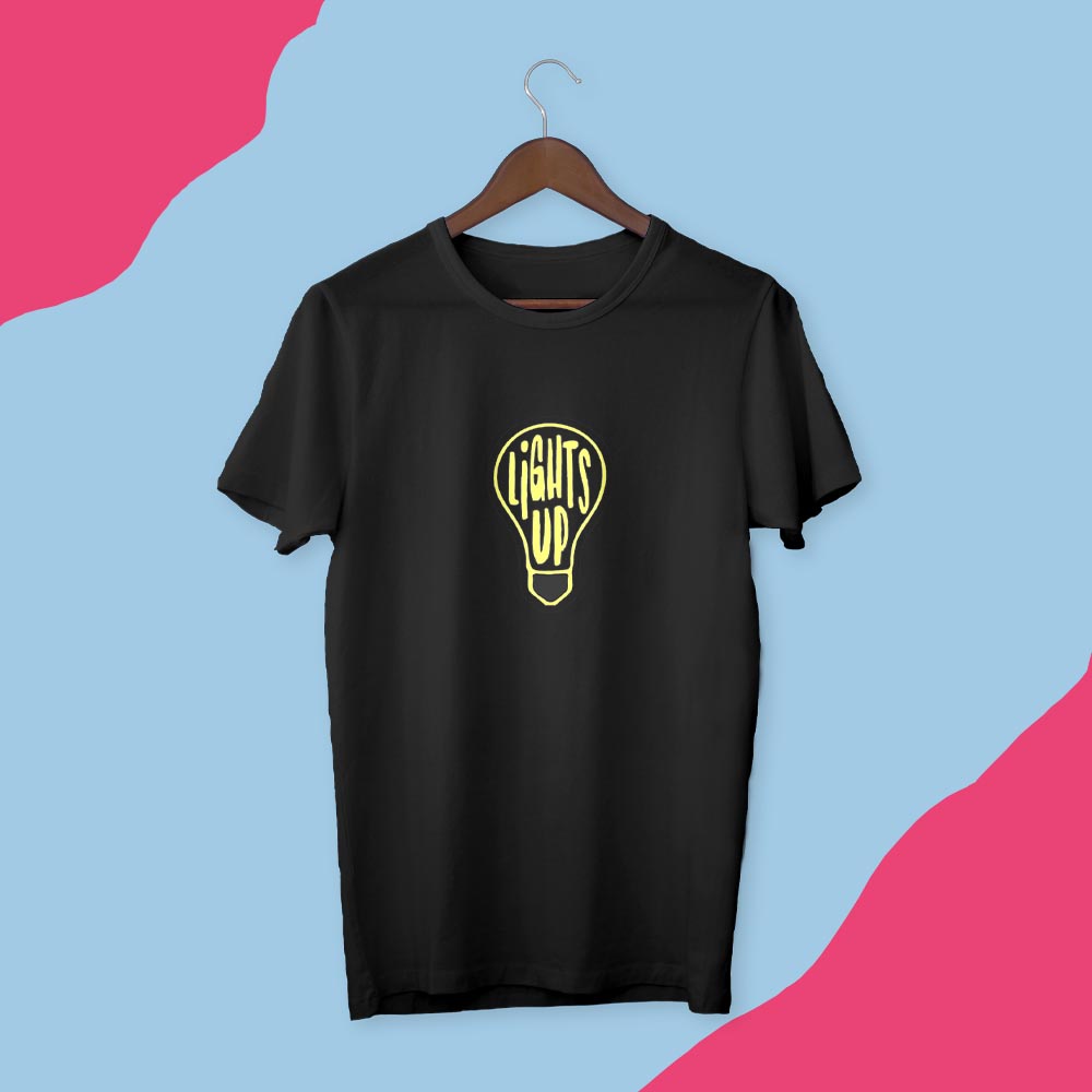 Camiseta Harry Styles Lights Up unissex 1d one direction camisa harry