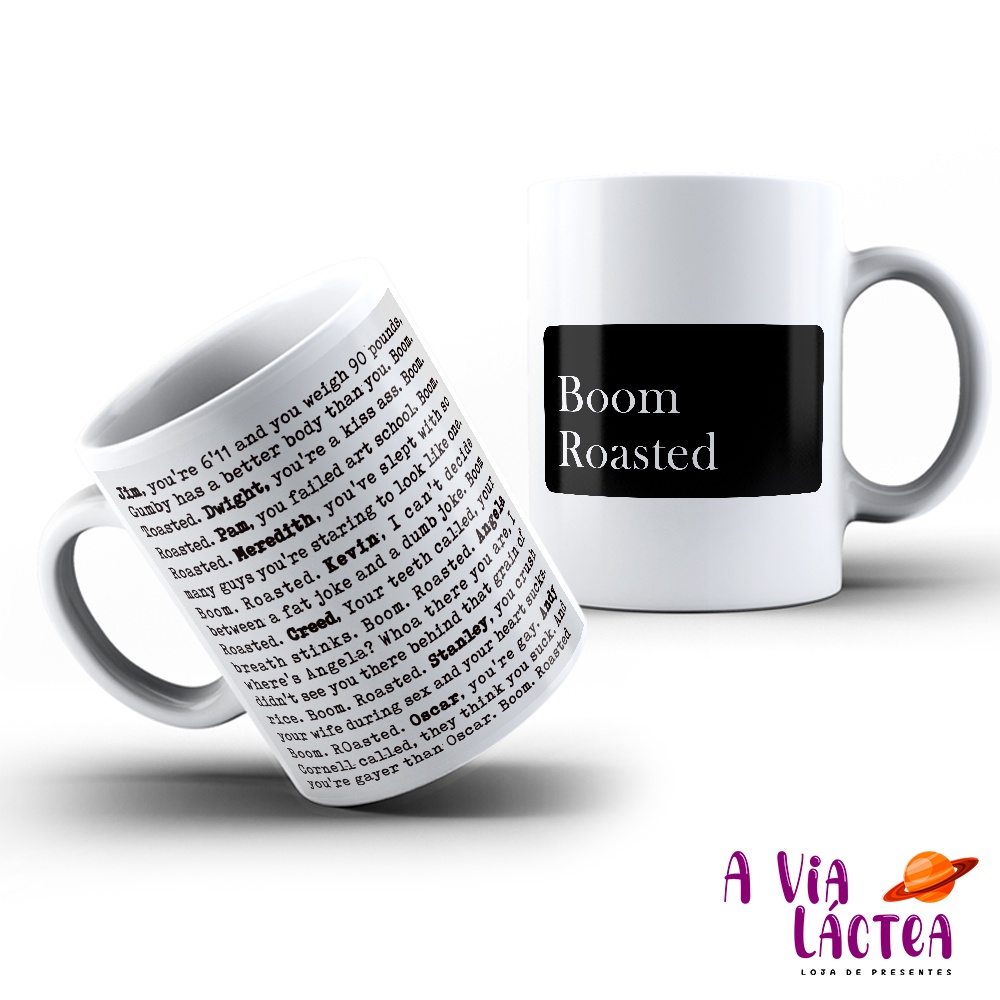 Caneca The Office Boom Roasted The Office Shopee Brasil