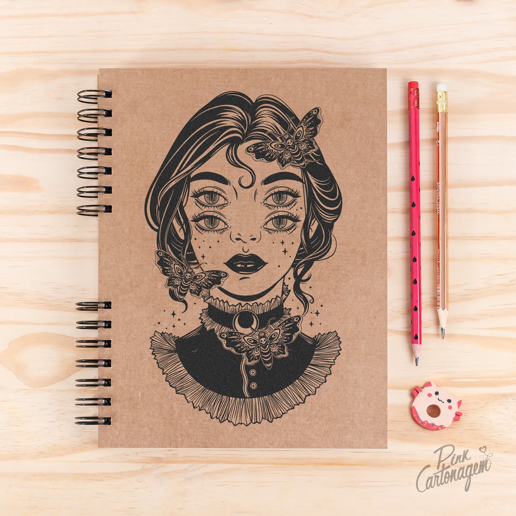 Sketchbook para Desenho e Aquarela Grande 25x19 100 Páginas de 240g