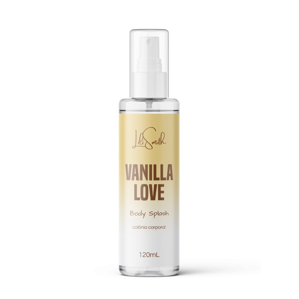 Body Splash Vanilla Love Lili Smith 120ml Shopee Brasil