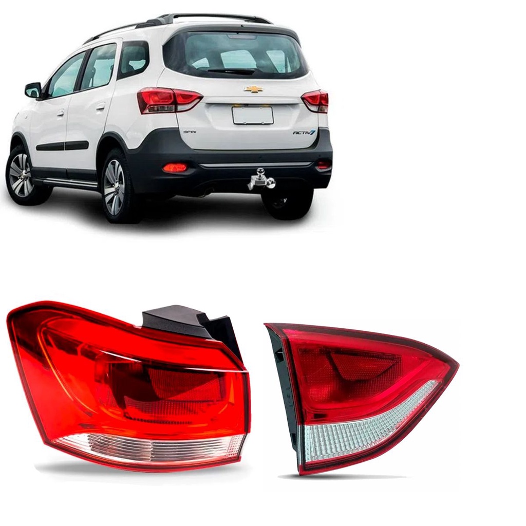 Lanterna Spin Mala/Canto 2019 2020 2021 Lado Esquerdo Shopee Brasil