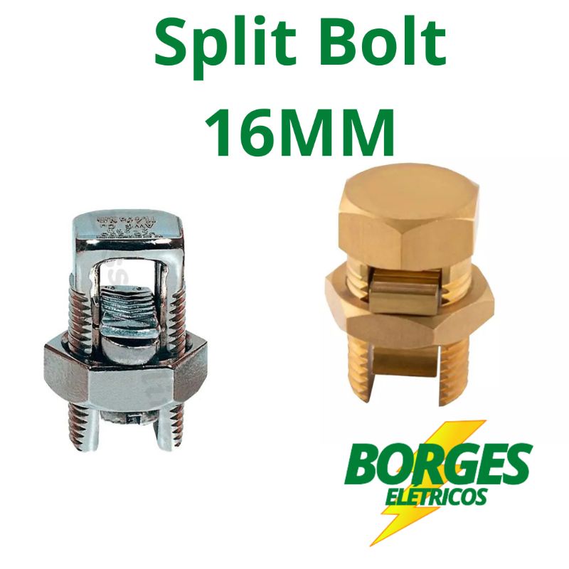 Conector Split Bolt 16MM 1Pc. Shopee Brasil