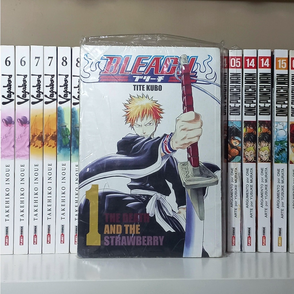 Mangá Bleach Bleach Panini Vários Volumes(1 ao 50) Avulsos Pronta Entrega Escorrega