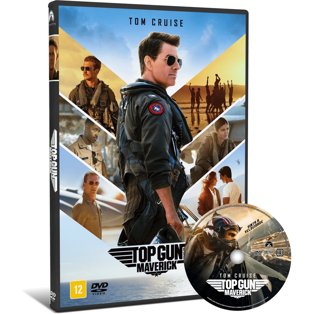 DVD Top Gun Maverick (2022) Shopee Brasil