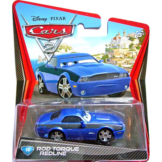 Disney Cars 2 Rod Torque Redline Mattel Shopee Brasil