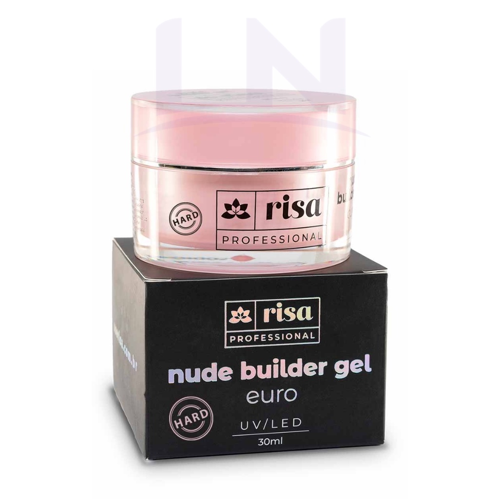Risa nude builder gel euro 30ml | Shopee Brasil