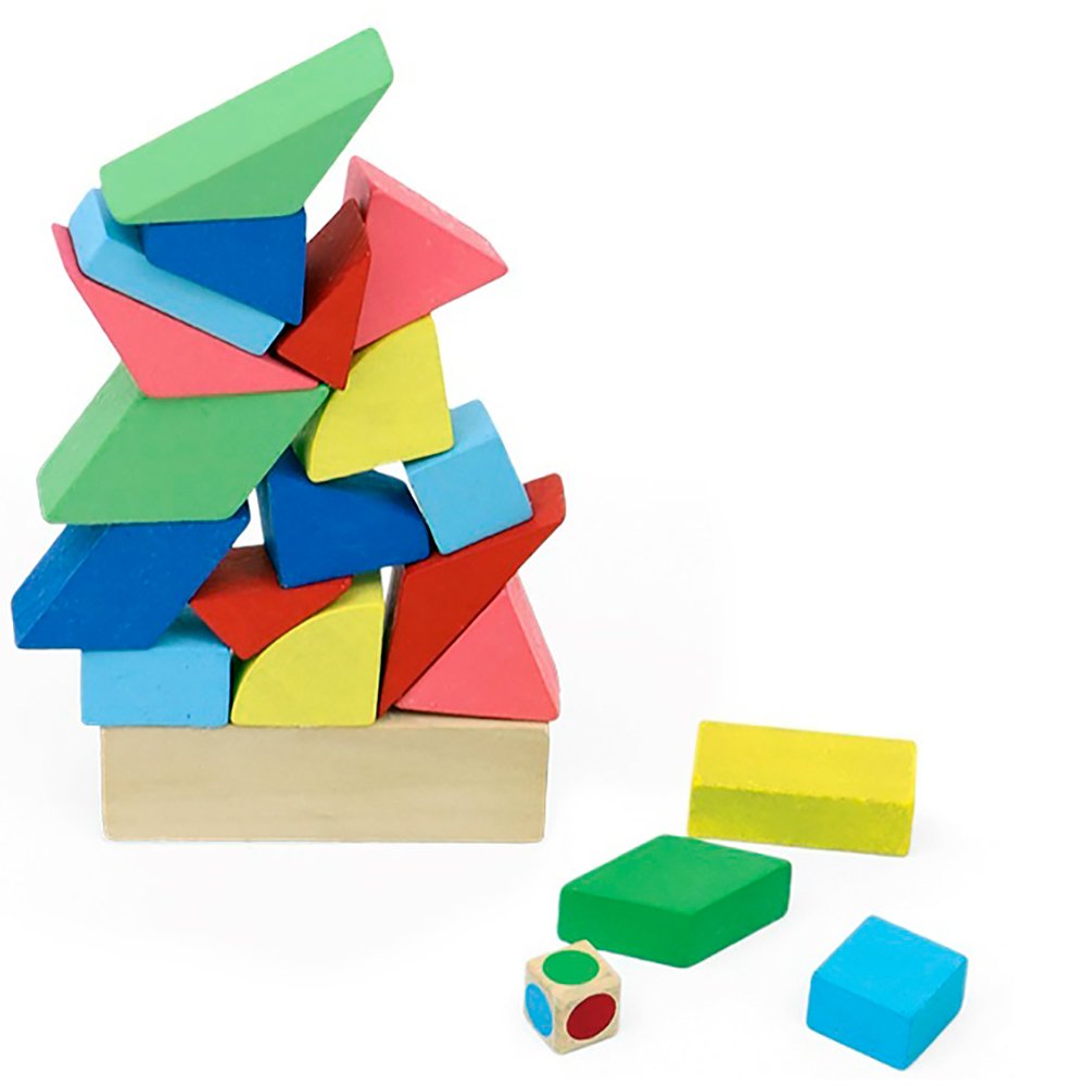 Desafio do Equilibrio Peças em Madeira LM41 Lume Shopee Brasil