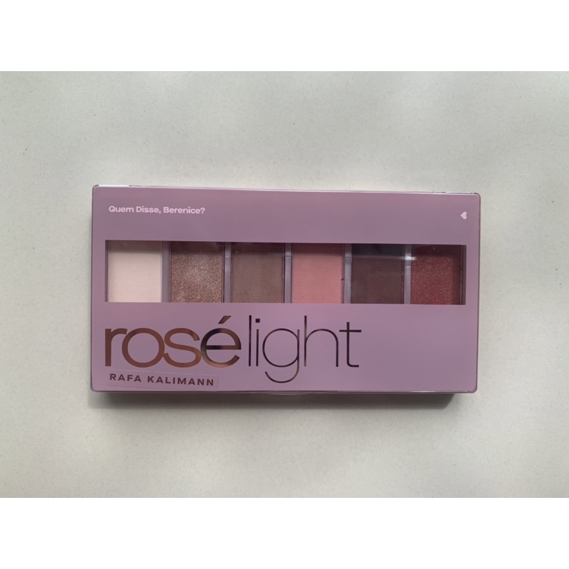 Quem Disse Berenice Paleta De Sombras Rose Light Rafa Kalimann 7,2g