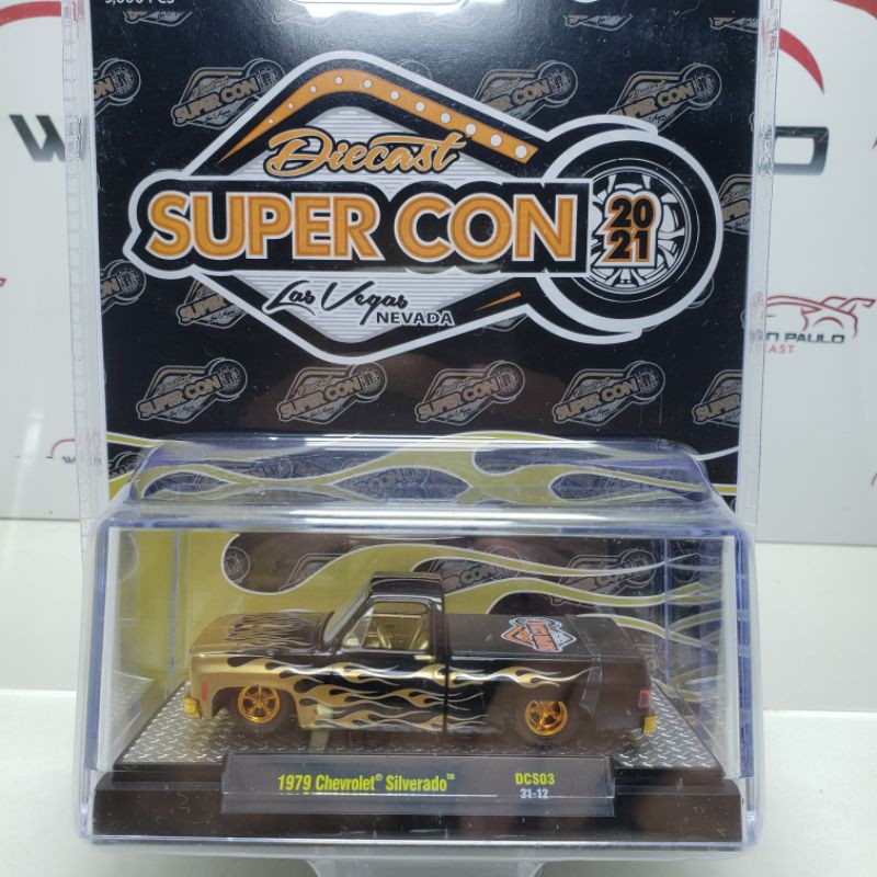 2021 M2 Machines Las Vegas Diecast SuperCon 1979 CHEVROLET SILVERADO