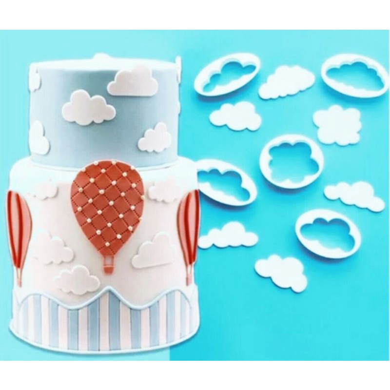 Kit cortador molde Nuvem pasta americana biscuit Shopee Brasil