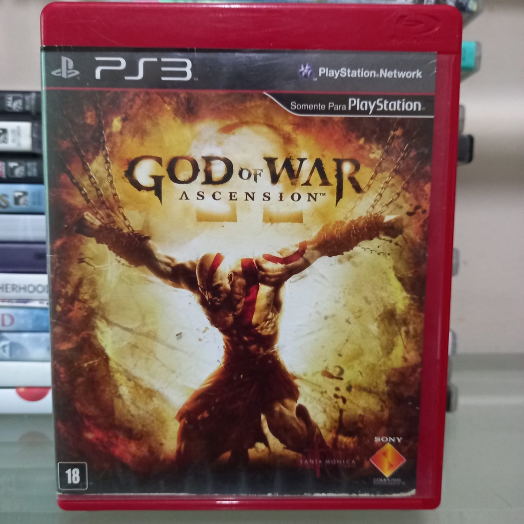 God Of War Ascension Jogo Ps3 Midia Fisica Escorrega o Preço