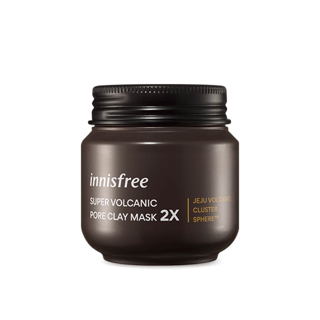 innisfree super volcanic pore clay mask 2x 100g ** expiration date 13.