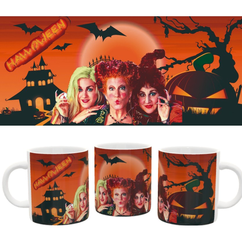Caneca Abracadabra "HALLOWEEN"(Porcelana) Shopee Brasil