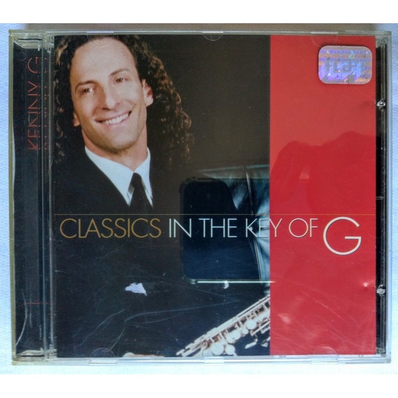 CD Kenny G Classics In the Key of G BR 1999 Original Shopee Brasil
