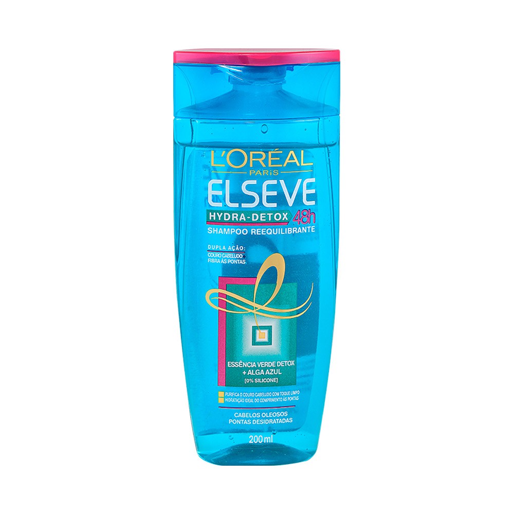Shampoo Elseve Hydra Detox 200ml Shopee Brasil