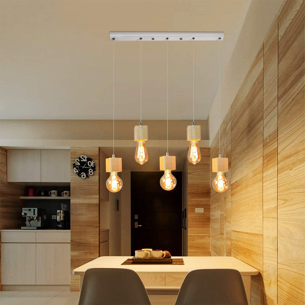 Pendente Luminaria Teto Cozinha Lustre Sala Moderno LED Luminaria De