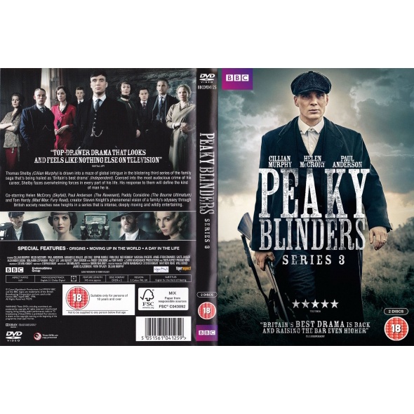Dvd Peaky Blinders As 6 Temporadas Completas Legendado ou Dublado