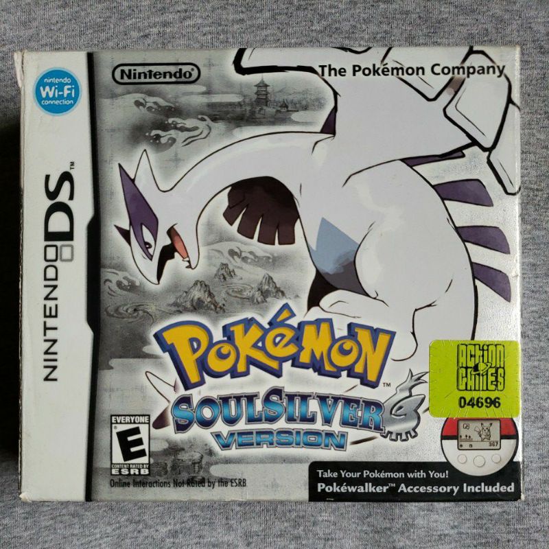 Pokémon Soul Silver Version Nintendo Ds Escorrega o Preço