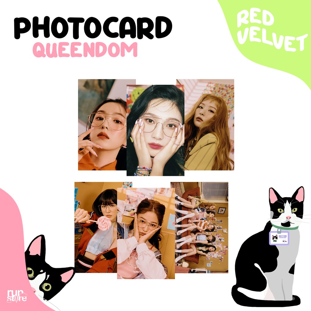Kit Photocards Queendom (red Velvet) Shopee Brasil