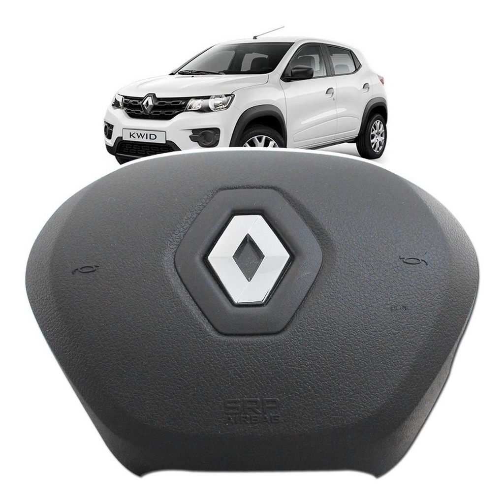 Tampa Capa Airbag Volante Renault Kwid 2019/2020 Original Shopee Brasil