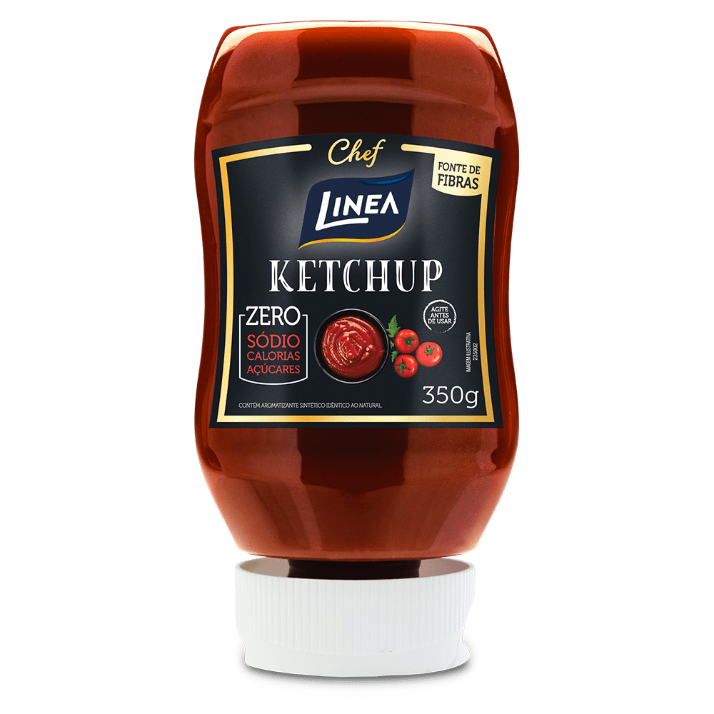 Ketchup Zero Açúcar Calorias Zero Sódio Catchup Linea 350g Shopee Brasil