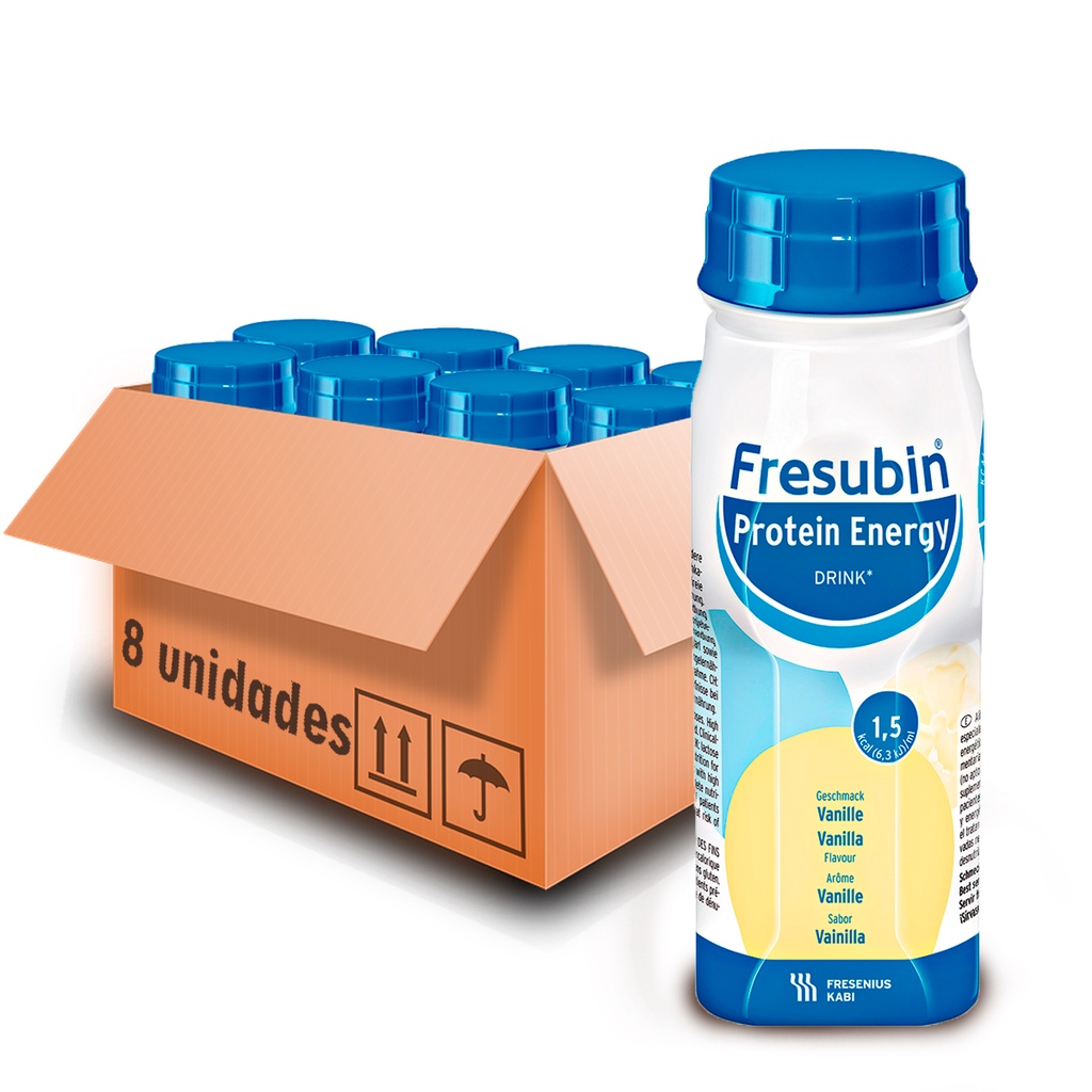 Fresubin Protein Energy Drink 200ml Baunilha Kit com 8 Shopee Brasil