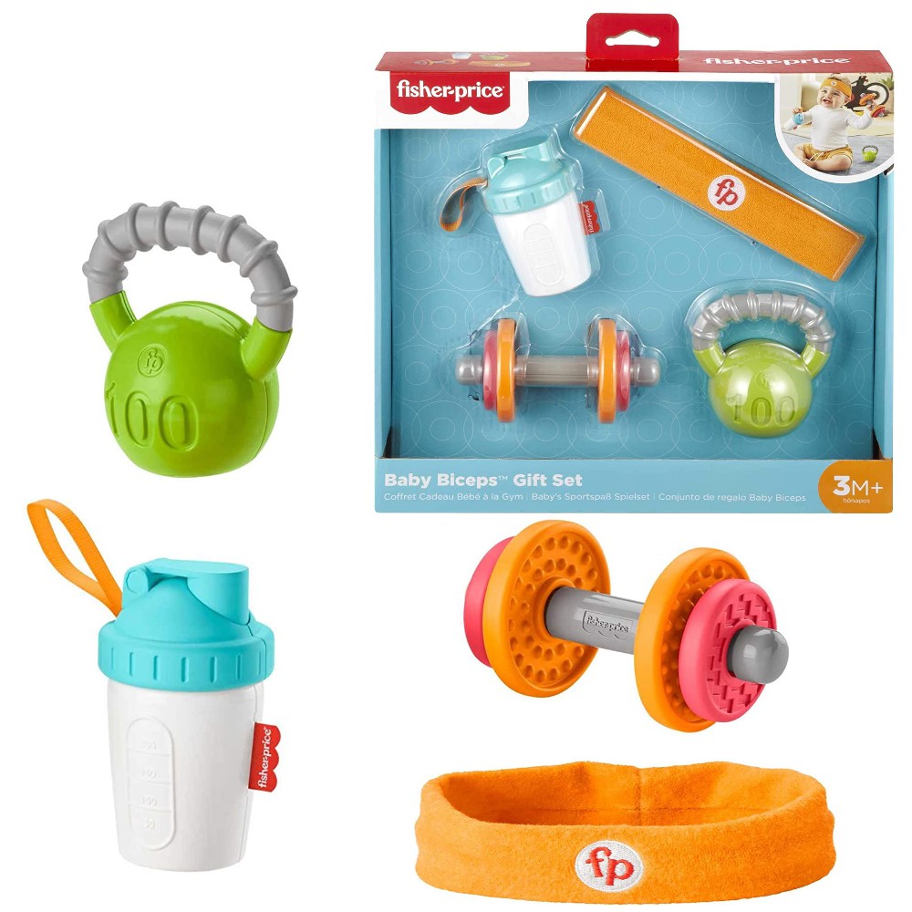 Academia Do Bebê Baby Bíceps Fisher Price / Baby Biceps Shopee Brasil