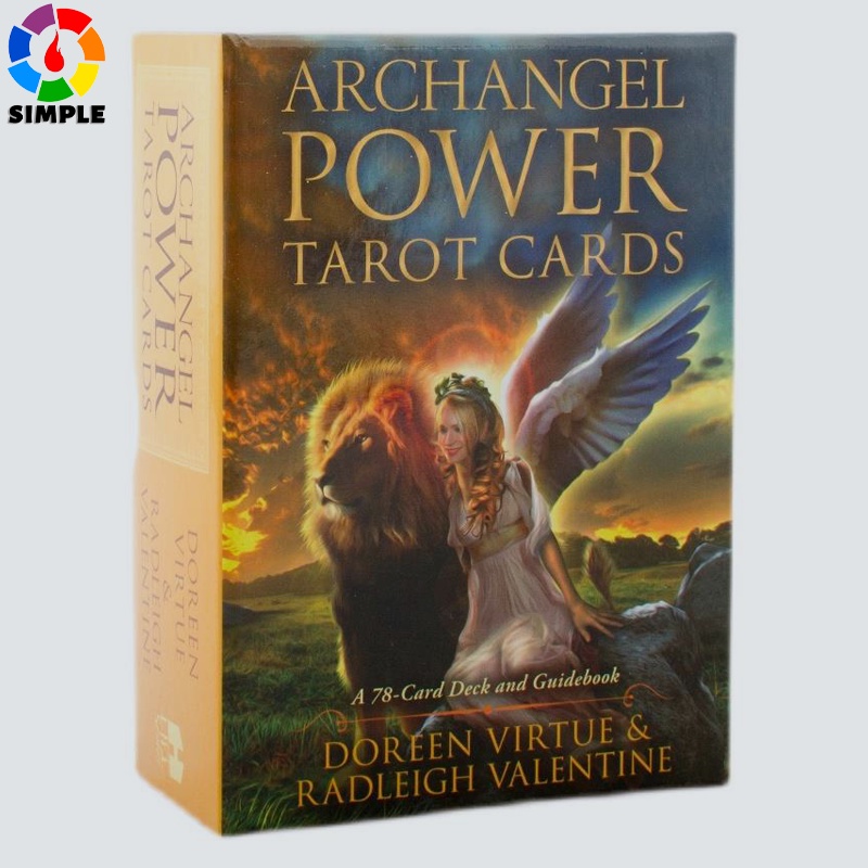 Archangel Power Tarot Cards A 78Card Deck Shopee Brasil