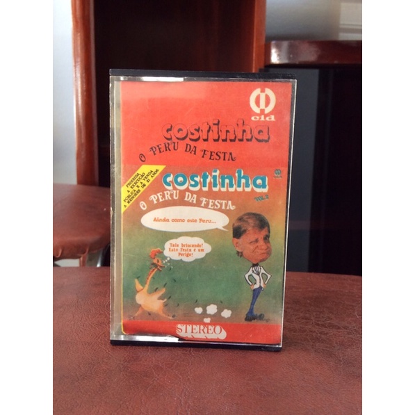 fita K7 Costinha o Peru da festa Shopee Brasil