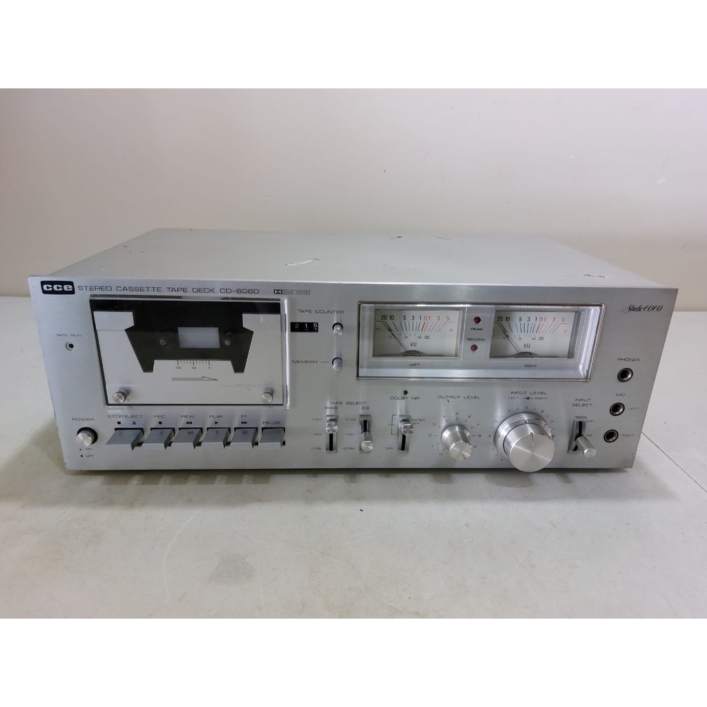 Tapedeck Cce Studio Cd6060 Revisado E Funcionando! Shopee Brasil