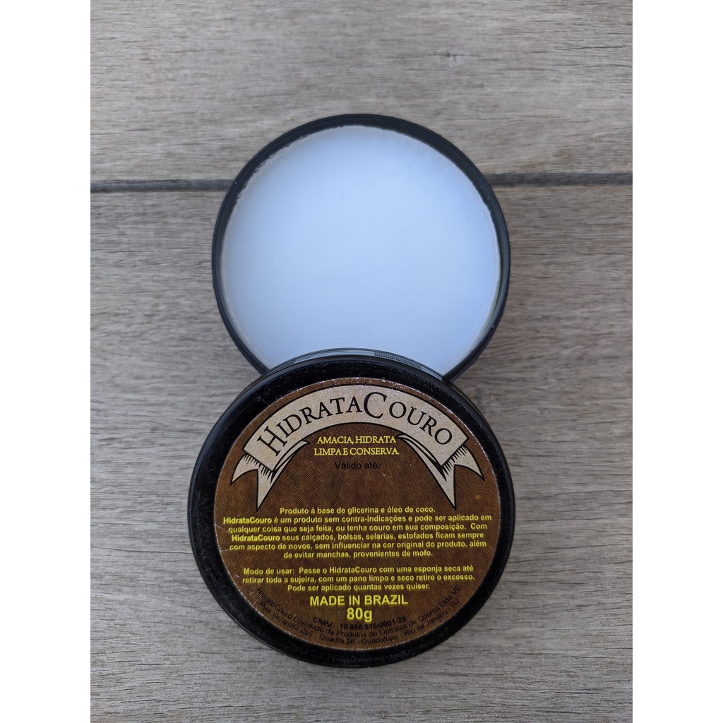 Cera Pomada Hidrata Couro para Sofa Jaqueta Sapato Hidratante Renovador