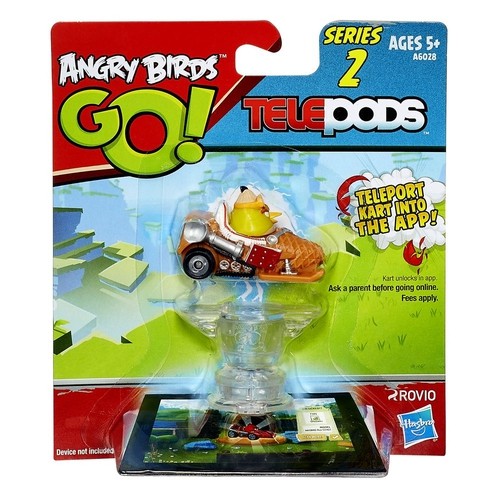 Telepods Angry Birds GO! Veículo Chuck Série 2 Hasbro Shopee Brasil