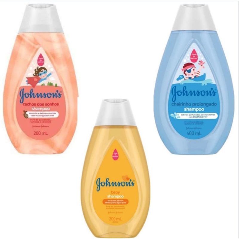 Shampoo Johnsons Baby Neutro Regular Cheirinho Prolongado e Cachos dos