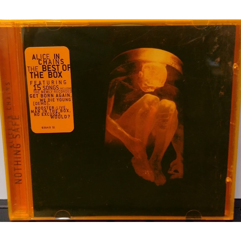 Cd Alice In Chains Nothing Safe The Best Of The Box Importado Shopee