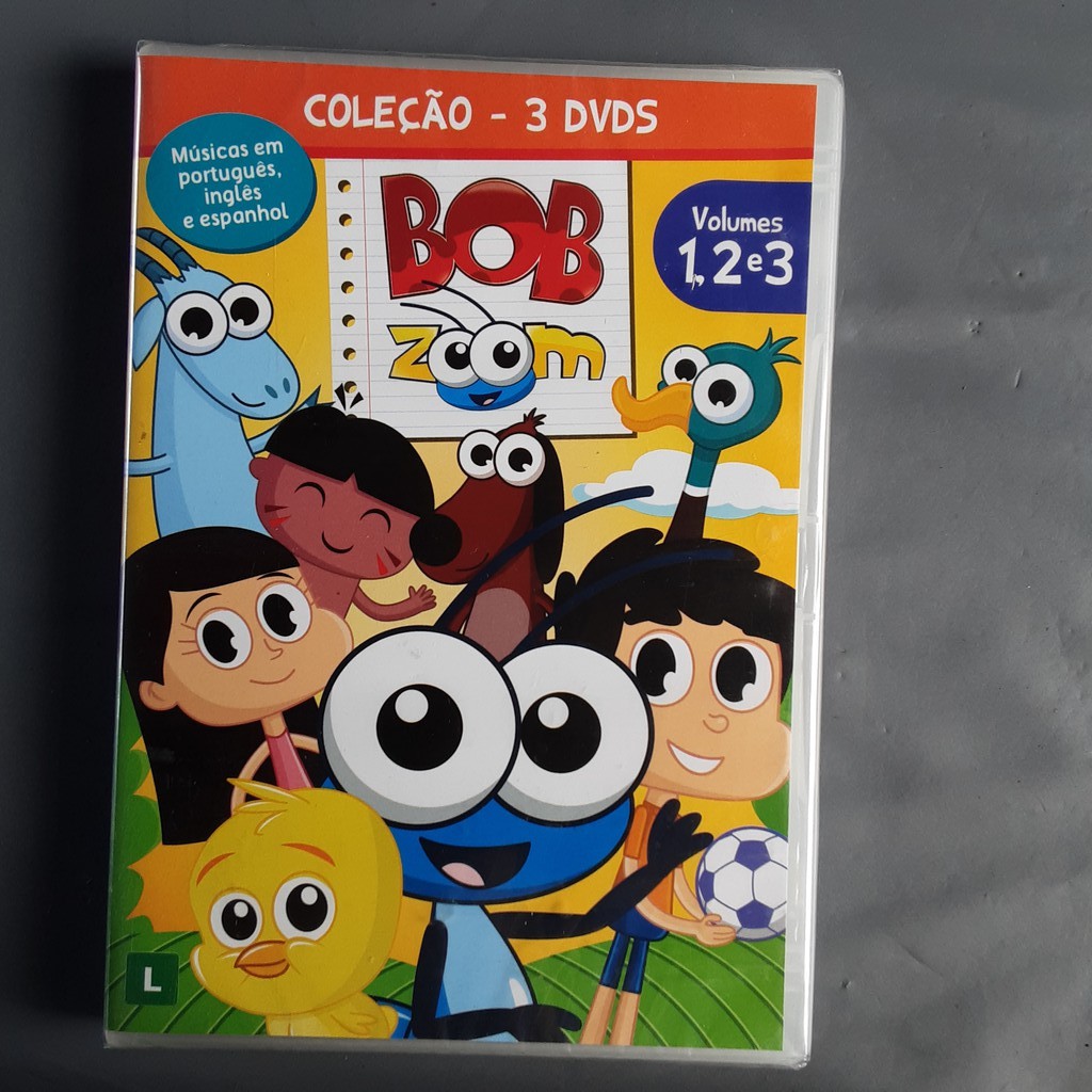 Coleção DVD Bob Zoom 3 DVD's) Shopee Brasil