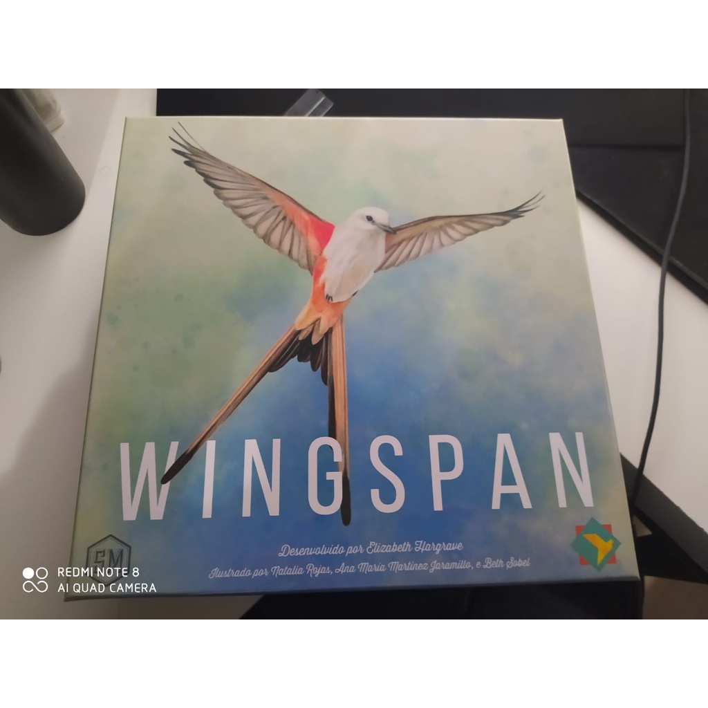 Jogo de tabuleiro Wingspan Shopee Brasil
