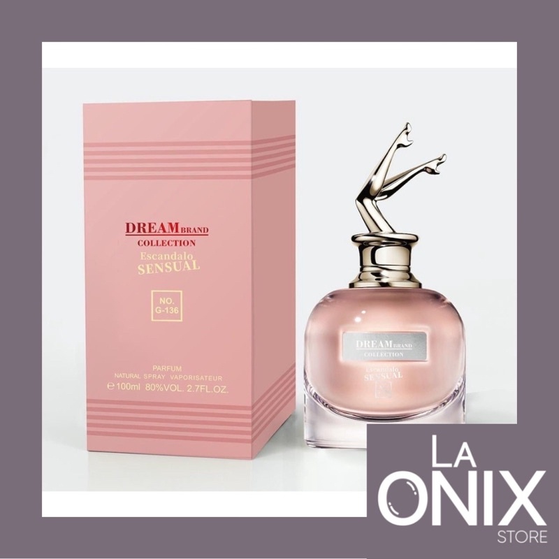 Perfume Dream Brand Collection N° 136 100ml Scandal Shopee Brasil