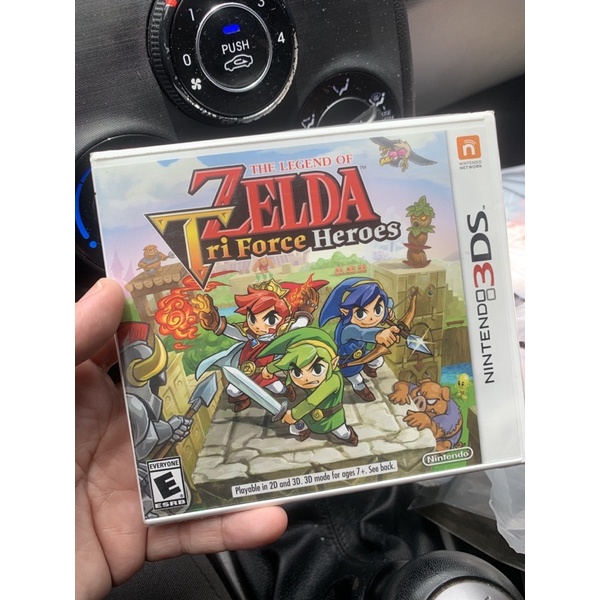 Jogo Zelda Tri Force 3ds Shopee Brasil