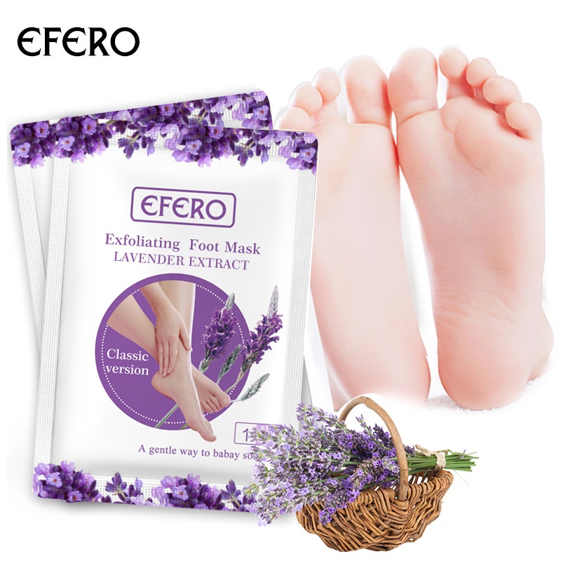 Efero Exfoliating Foot Mask Remove Dead Skin Feet Mask Pedicure Mask