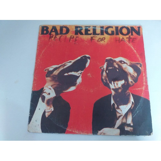 Lp Bad Religion Recipe For Hate (raro) Shopee Brasil