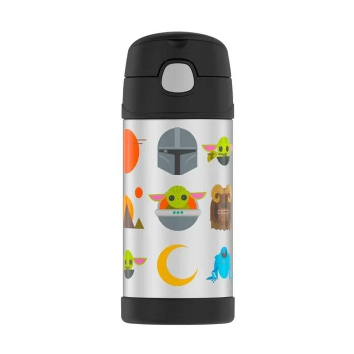 Thermos Funtainer 12 Ouce Bottle Mandalorian Shopee Brasil