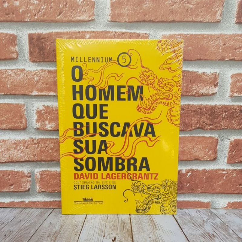 O homem que buscava sua sombra Livro de David Lagercrantz Shopee Brasil
