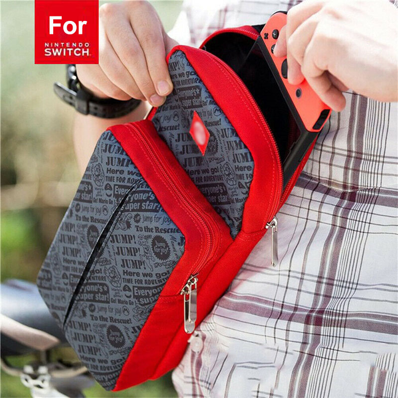 Crossbody Bag for Nintendo Switch Travel Carry Case Shoulder Storage